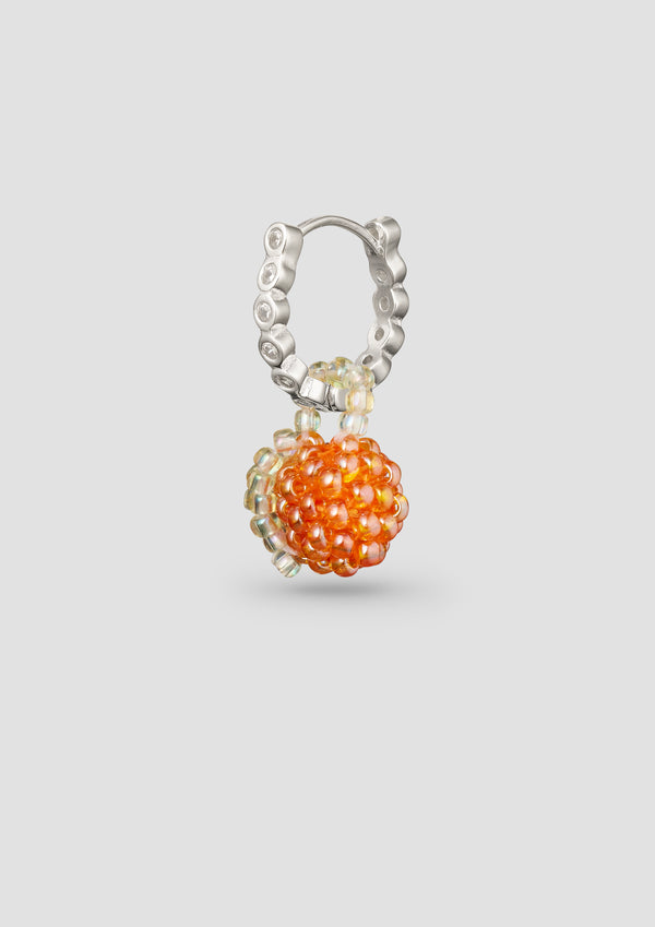 Pura Utz Mini Shiny Orange Earring