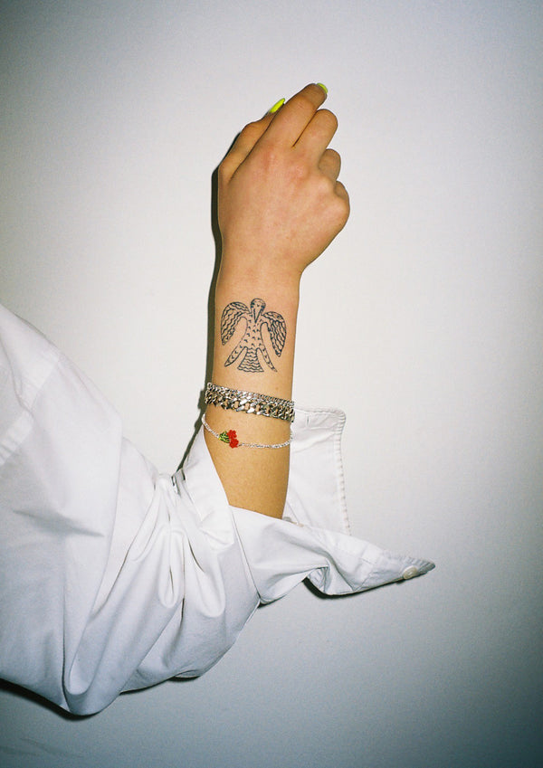 Pura Utz Mini Silver Cherry Bracelet