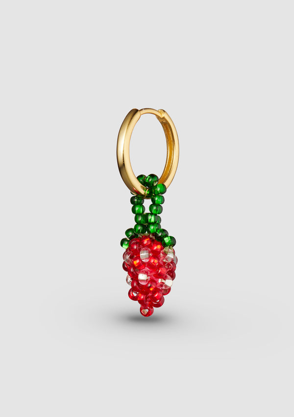 Pura Utz Mini Strawberry Earring