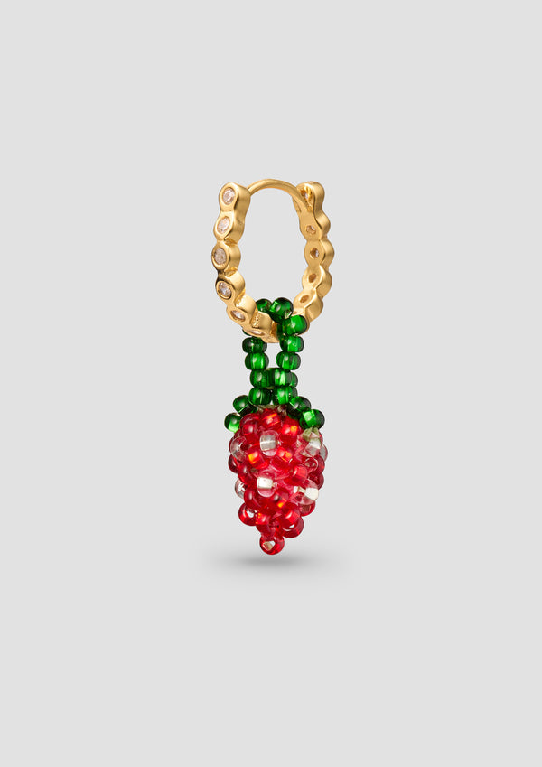Pura Utz Mini Strawberry Earring