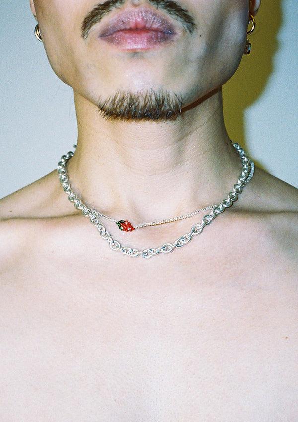 Pura Utz Mini Strawberry Necklace