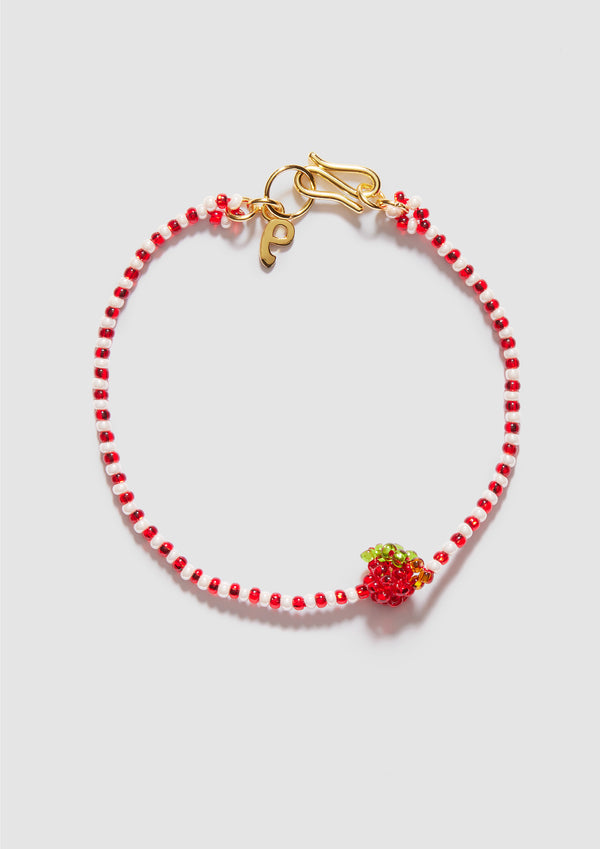 pura utz Mini Striped Apple Bracelet