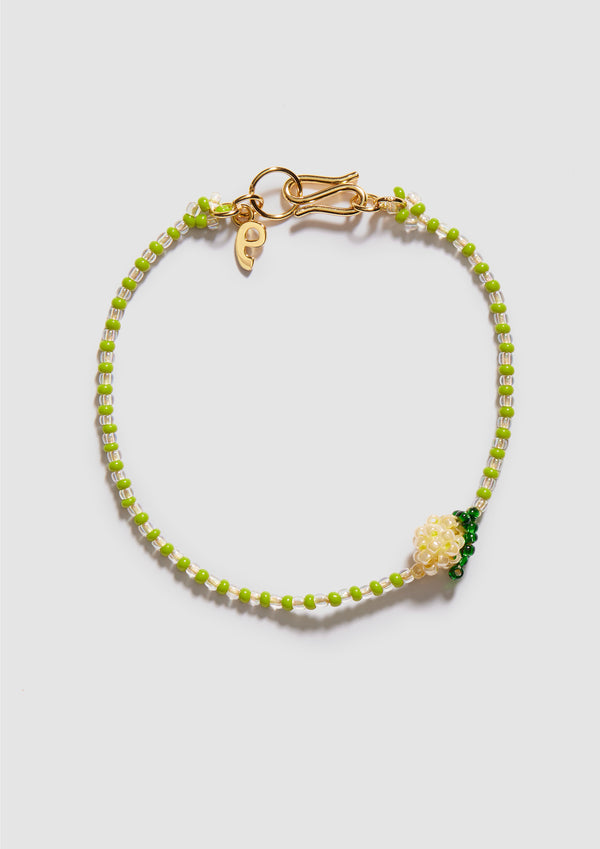 pura utz Mini Striped Lemon Bracelet