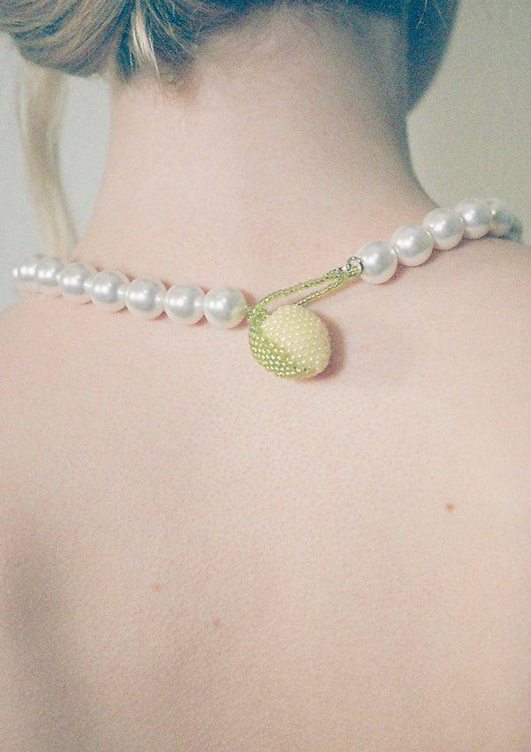 Pura Utz Mother Of Lemon Necklace