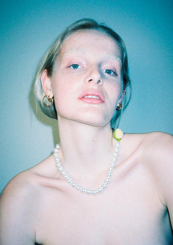 Pura Utz Mother Of Lemon Necklace