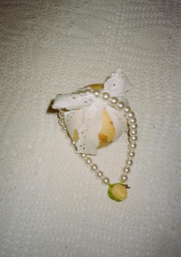 Pura Utz Mother Of Lemon Necklace