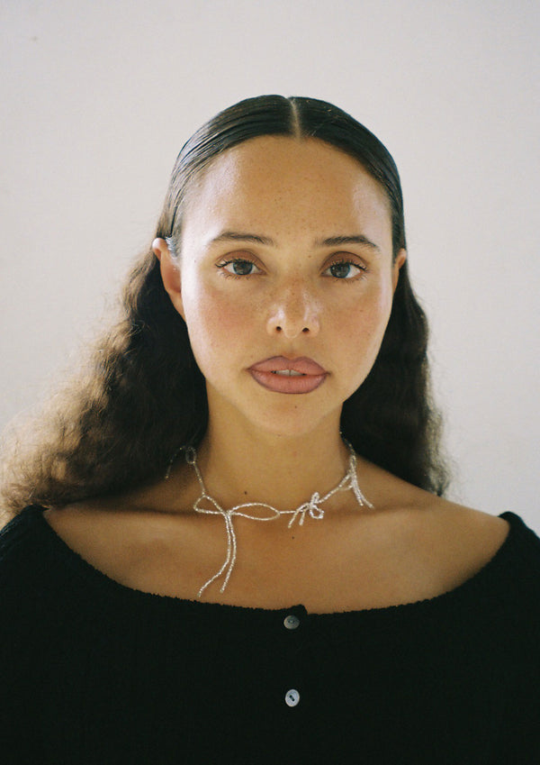 pura utz Multi Bow Necklace