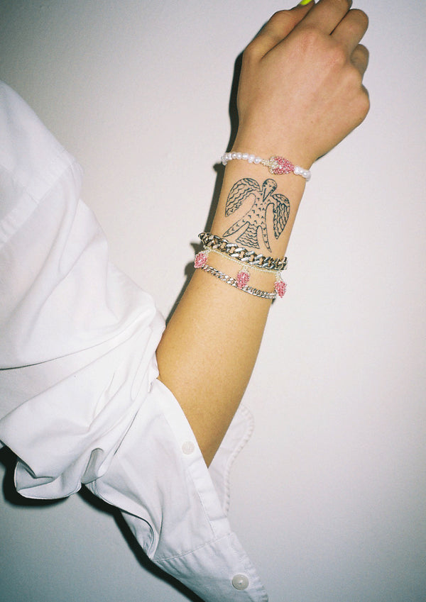 Pura Utz Pale Strawberry Bracelet