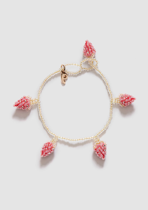pura utz Pale Strawberry Bracelet