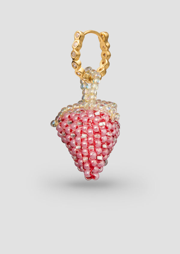 Pura Utz Pale Strawberry Earring