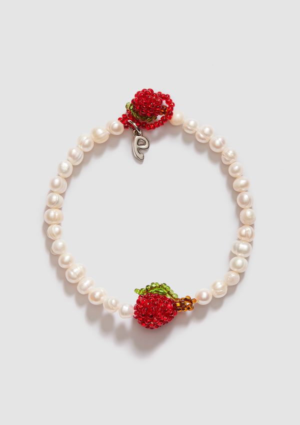 pura utz Pearl Apple Bracelet