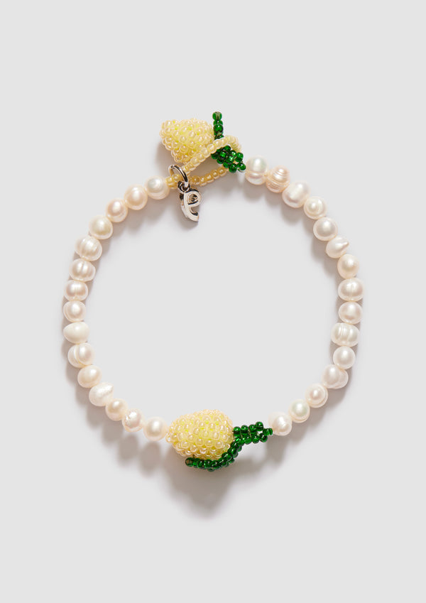 pura utz Pearl Lemon Bracelet