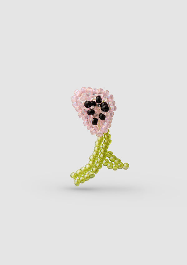 pura utz Pink Poppy Ear Stick