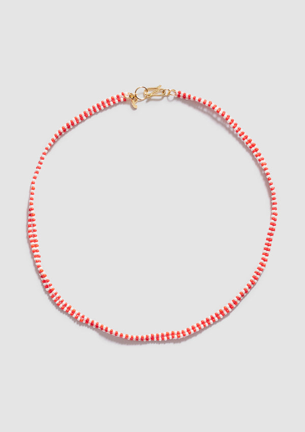 pura utz Red Double Necklace