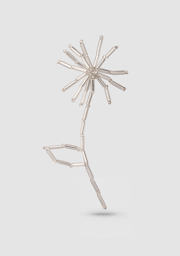 Pura Utz Silver Dandelion Ear Stick