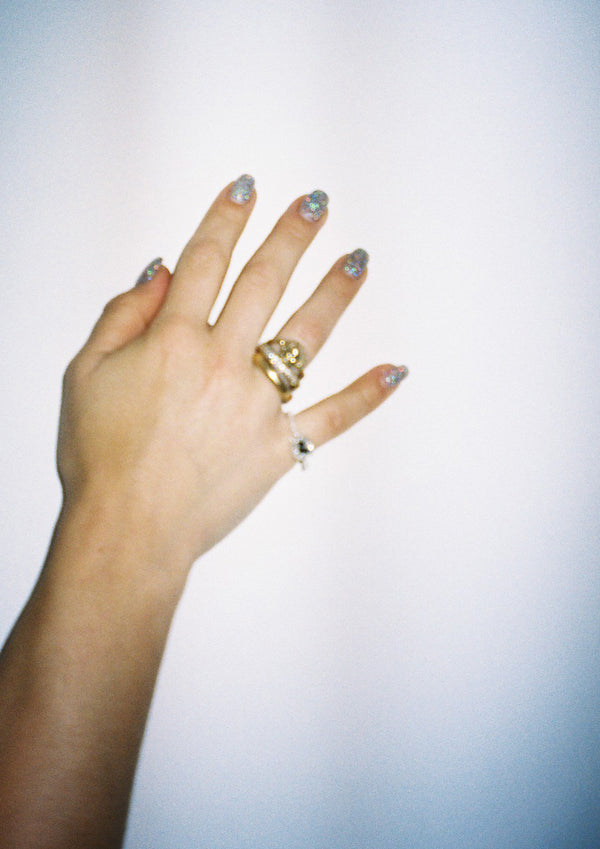 Pura Utz Silver Poppy Ring