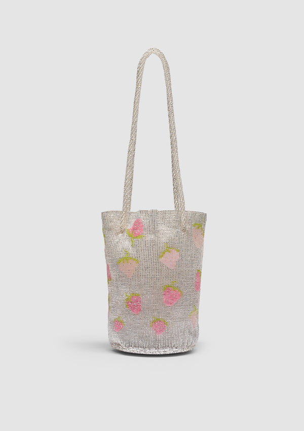 pura utz Silver Strawberry Pouch