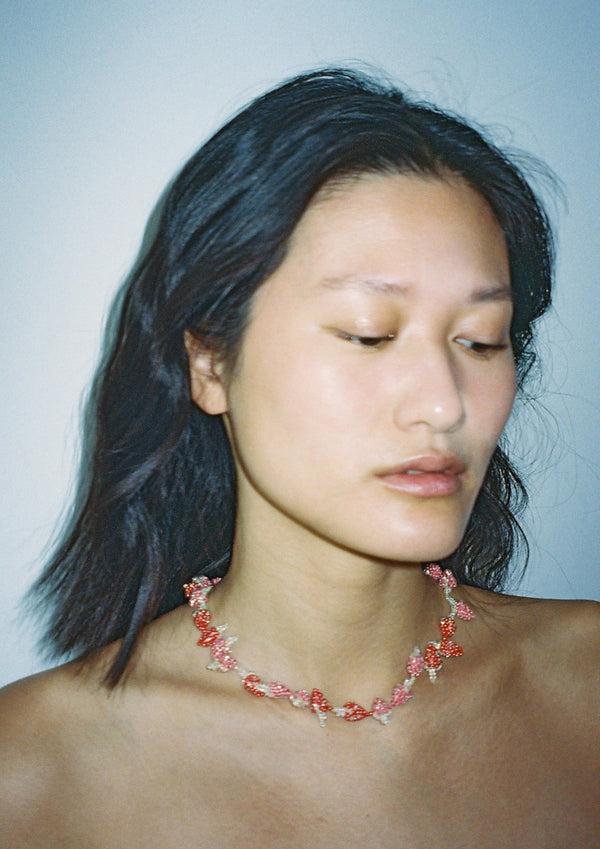 Pura Utz Strawberry Galore Necklace