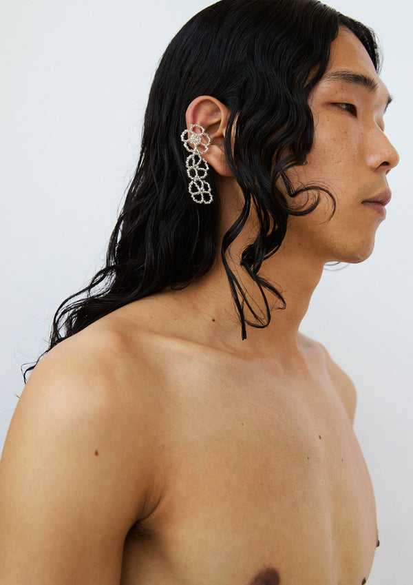 Pura Utz Triple Flower Ear Stick