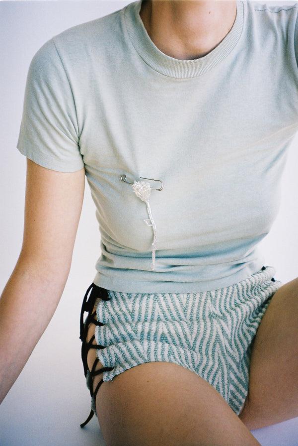 Pura Utz Tulip Brooch