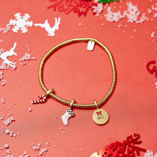 Pura Vida Harper Double Sided Naughty Or Nice Charm