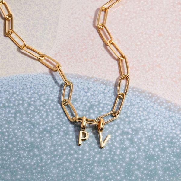 Pura Vida Harper Statement Paperclip Chain Necklace