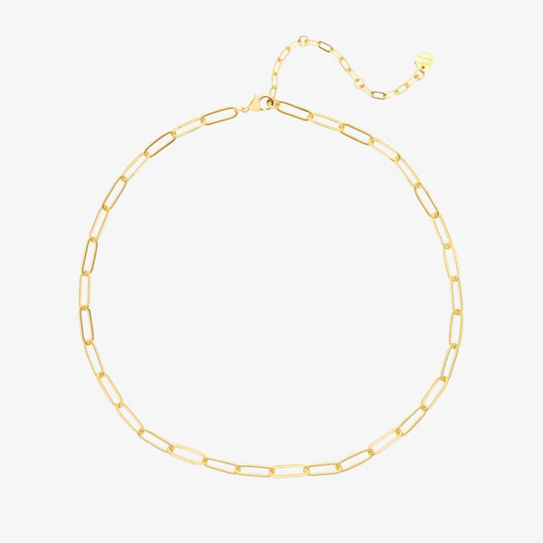 pura vida Harper Statement Paperclip Chain Necklace