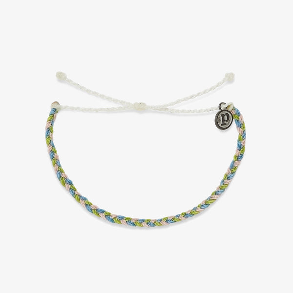 pura vida Mental Health Awareness Mini Braid Bracelet