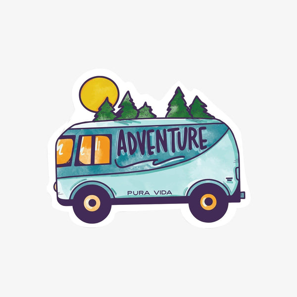 pura vida Adventure Van Sticker