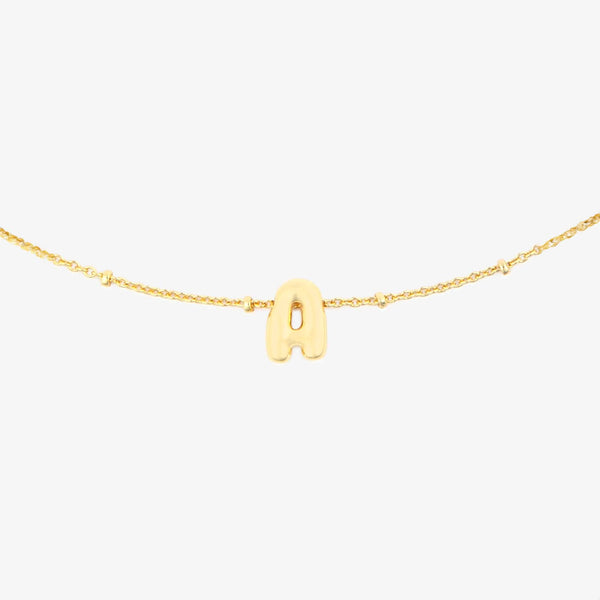 pura vida Alphabet Satellite Chain Choker