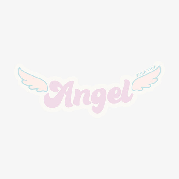 pura vida Angel Sticker