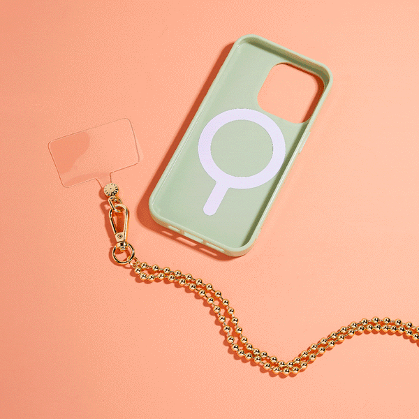 Pura Vida Ball Chain Phone Chain