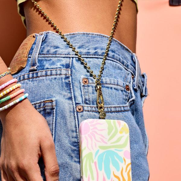 Pura Vida Ball Chain Phone Chain