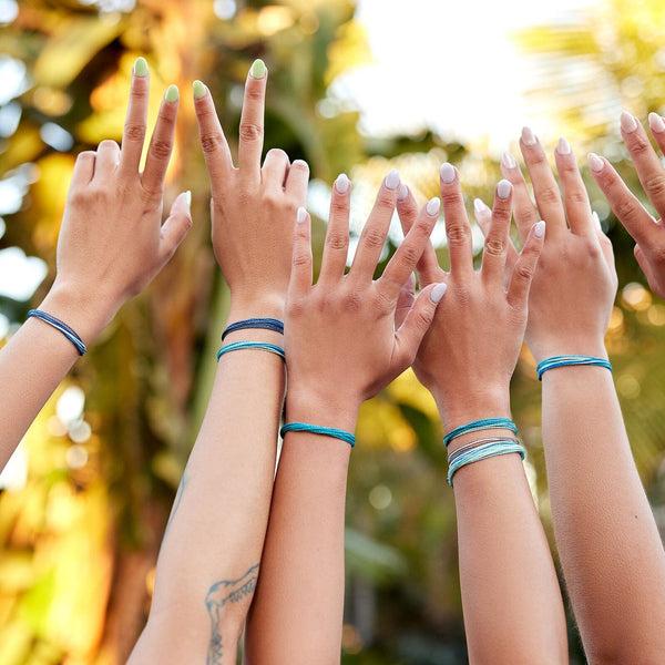 Pura Vida Blue Friendship 10 Pack