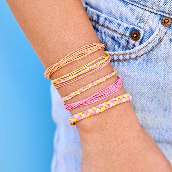 Pura Vida Blushing Lemonade Friendship 5 Pack