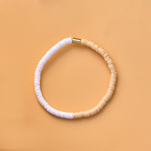 Pura Vida Cafecito Seascape Stretch Bracelet