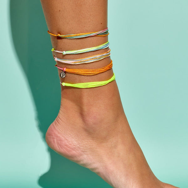 Pura Vida Catch A Vibe Anklet Friendship 5 Pack