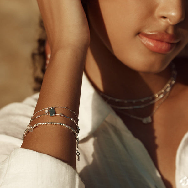 Pura Vida Chain & Charms Bracelet