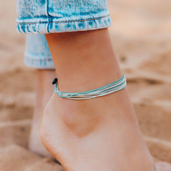 Pura Vida Clean Beaches Anklet