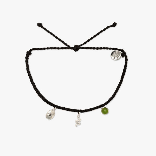 pura vida Dark Arts Mixed Charm Bracelet