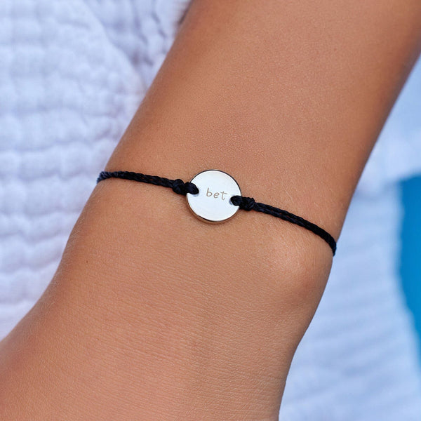 Pura Vida Engravable Coin Bracelet