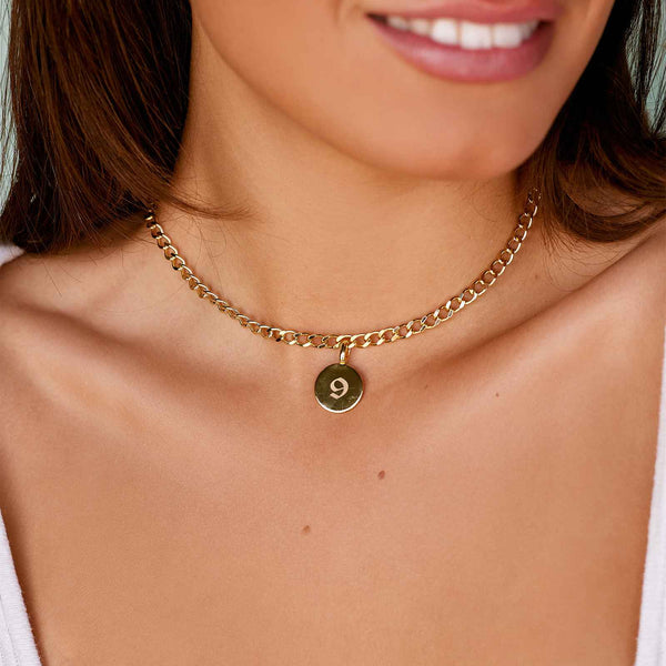 Pura Vida Engravable Coin Harper Charm