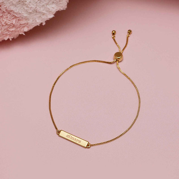 Pura Vida Engravable Double-Sided Bar Bracelet