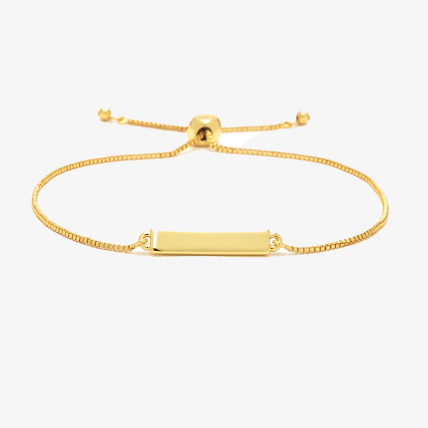 pura vida Engravable Double-Sided Bar Bracelet
