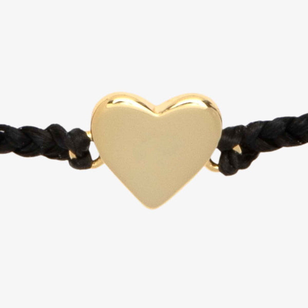 pura vida Engravable Heart Charm Bracelet
