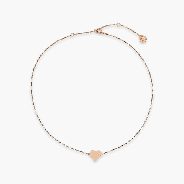 Pura Vida Engravable Heart Choker