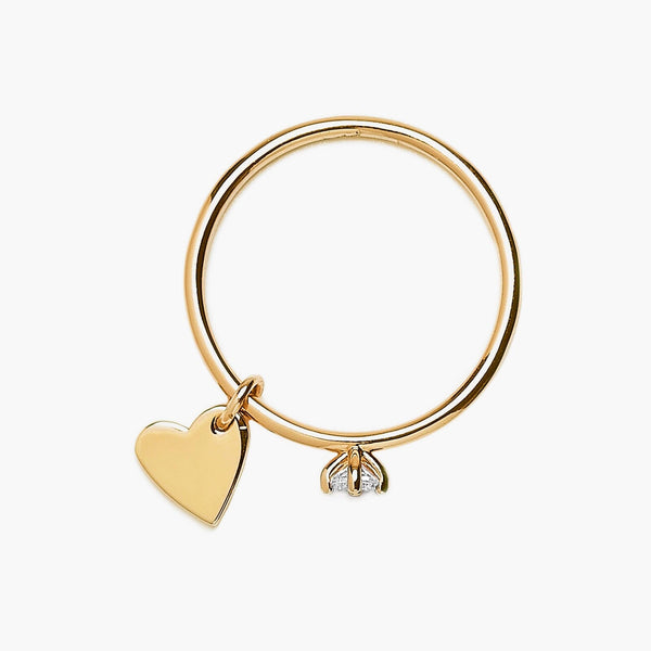 pura vida Engravable Heart Ring