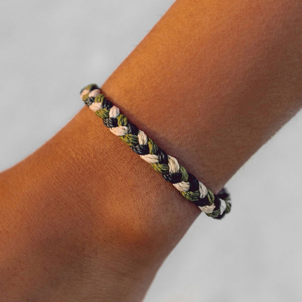 Pura Vida For The Troops Braided Bracelet