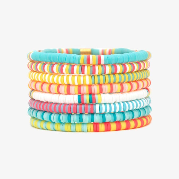 pura vida Fortune Beach Stretch Pack Set of 8