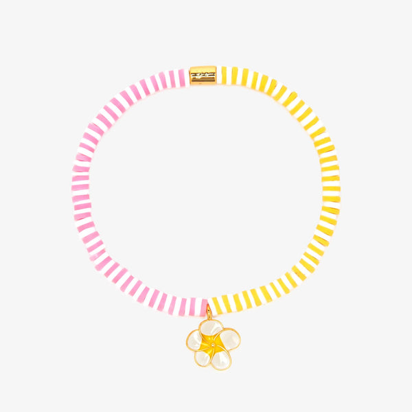 pura vida Frangipani Stretch Bracelet